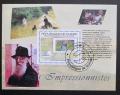 Poštová známka Guinea 2009 Impresionismus Mi# Block 1771