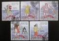 Poštové známky Guinea-Bissau 2009 Piráti Mi# 4498-4502 Kat 14€