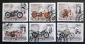 Poštové známky Komory 2008 Staré motocykly Mi# 1837-42 Kat 14€