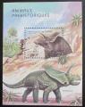 Poštová známka Guinea 1997 Prehistorická fauna Mi# Block 517