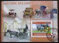Poštová známka Togo 2010 Dostavníky Mi# Block 550 Kat 12€