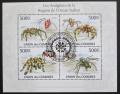 Poštové známky Komory 2009 Pavúky Mi# 2677-80 Kat 9€