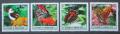 Poštové známky Svätý Tomáš 2004 Motýle Mi# 2599-2602 Kat 12€