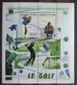 Poštové známky Èad 2000 Golfisti Mi# 2156-59 Bogen Kat 20€