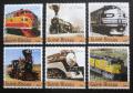 Poštové známky Guinea-Bissau 2004 Lokomotívy Mi# 2747-52 Kat 11€