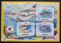 Poštové známky Gabon 2019 Delfíny Mi# N/N