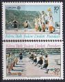 Poštové známky Cyprus Tur. 1981 Európa CEPT, folklór Mi# 98-99