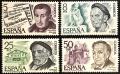 Poštové známky Španielsko 1978 Umelci Mi# 2348-51