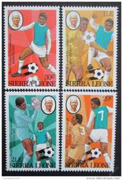 Poštové známky Sierra Leone 1982 MS ve futbale Mi# 674-77