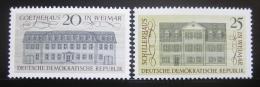 DDR 1967 Architektúra Mi# 1329-30