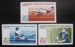 DDR 1968 Šampionáty Mi# 1372-74
