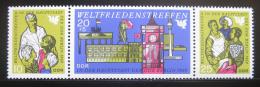 Poštové známky DDR 1969 Mezinárodní mírový kongres Mi# 1478-80