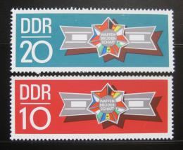 Poštové známky DDR 1970 Bratøi ve zbrani Mi# 1615-16