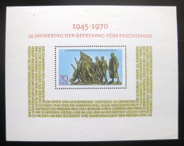 Poštová známka DDR 1970 Výroèí oslobedenia Mi# Block 32