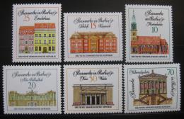 Poštové známky DDR 1971 Berlínská architektura Mi# 1661-66
