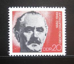 Poštová známka DDR 1972 Juraj Dimitrov Mi# 1784