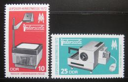 Poštové známky DDR 1972 Lipský ve¾trh Mi# 1782-83
