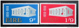 Poštové známky Írsko 1969 Európa CEPT Mi# 230-31