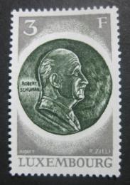 Poštová známka Luxembursko 1972 Schumanova medaile Mi# 849