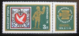Poštová známka Maïarsko 1974 Výstava INTERNABA Mi# 2956