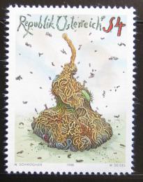 Poštová známka Rakúsko 1986 Umenie, Walter Schmogner Mi# 1865