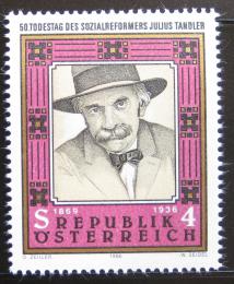 Poštová známka Rakúsko 1986 Julius Tandler Mi# 1856
