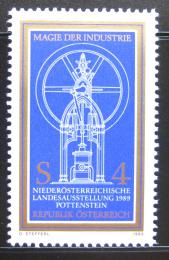 Poštová známka Rakúsko 1989 Výstava technologií Mi# 1954