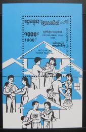 Poštová známka Kambodža 1993 Program UNTAC Mi# Block 198