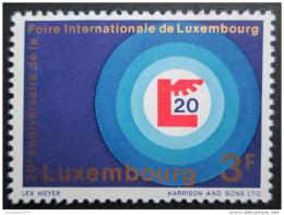 Poštová známka Luxembursko 1968 Mezinárodný ve¾trh Mi# 774