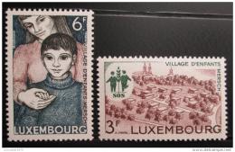 Poštové známky Luxembursko 1968 Vesnièky SOS Mi# 775-76