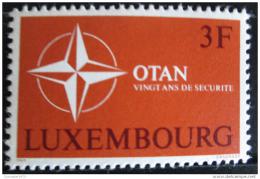 Poštová známka Luxembursko 1969 Výroèí NATO Mi# 794