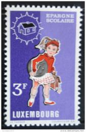 Poštová známka Luxembursko 1971 Školaèka Mi# 835