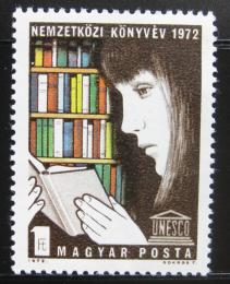 Poštová známka Maïarsko 1972 Medzinárodný rok knihy Mi# 2759