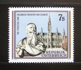 Poštová známka Rakúsko 1991 Friedrich Freiherr, architekt Mi# 2016