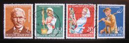 Poštové známky Nemecko 1958 Farmáøství Mi# 297-300