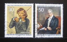 Poštové známky Západný Berlín 1969 Osobnosti Mi# 346-47