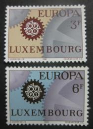 Poštové známky Luxembursko 1967 Európa CEPT Mi# 748-49