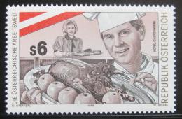 Poštová známka Rakúsko 1996 Èíšník Mi# 2188