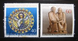 Poštová známka Západný Berlín 1980 Pruské múzeum Mi# 625-26