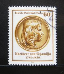 Poštová známka Západný Berlín 1981 Adelbert von Chamisso, básník Mi# 638