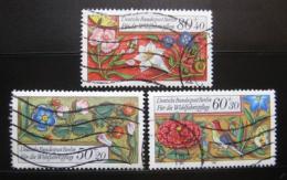 Poštové známky Západný Berlín 1985 Modlitební kniha Mi# 744-46