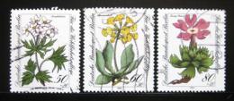 Poštové známky Západný Berlín 1983 Kvety Mi# 703-05