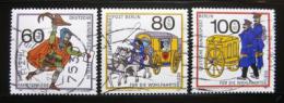 Poštové známky Západný Berlín 1989 História pošty Mi# 852-54