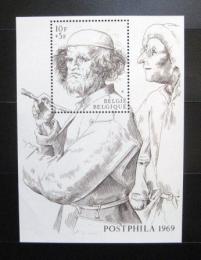 Poštová známka Belgicko 1969 Výstava POSTPHILA Mi# Block 39