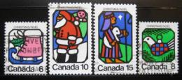 Poštové známky Kanada 1973 Vianoce Mi# 541-44