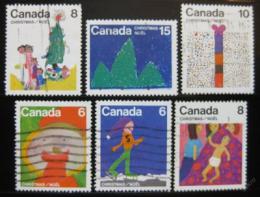 Poštové známky Kanada 1975 Vianoce Mi# 610-15