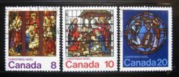 Poštové známky Kanada 1976 Vianoce Mi# 641-43