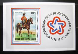 Poštová známka SAR 1976 Americká revolúcia Mi# Block 10