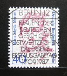 Poštová známka Západný Berlín 1987 Maria S. Merian, malíøka Mi# 788