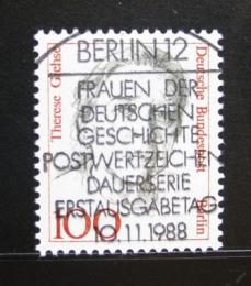 Poštová známka Západný Berlín 1988 Theresa Giehse, hereèka Mi# 825